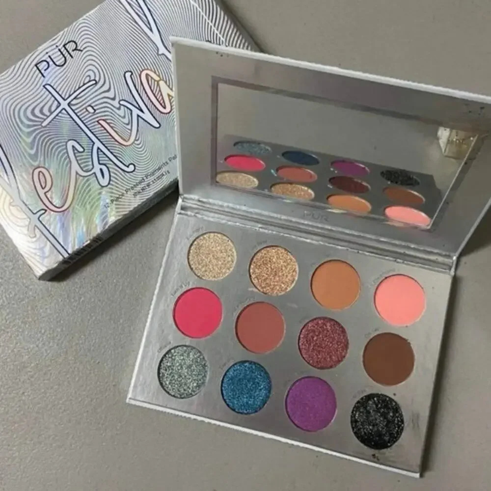 Pur Festival 2.0 12 piece‎ pressed pigments 1 palette